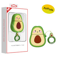 Apple AirPods 1&2 Case 3D Cartoon Avocado
